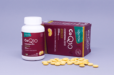  A coenzima Q10 Ubiquinona COQ10 atua em benefício do metabolismo energético. Ao comprar Coenzima Q10 Lauton você toma 200mg por dose.