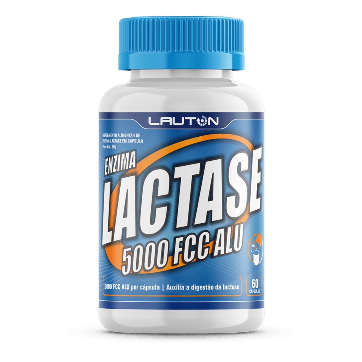 Enzima Lactase 5000 FCC ALU Ofertas em suplemento Lauton lojalauton