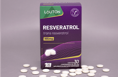 RESVERATROL LAUTON - Trans Resveratrol 165mg - 30 Comprimidos